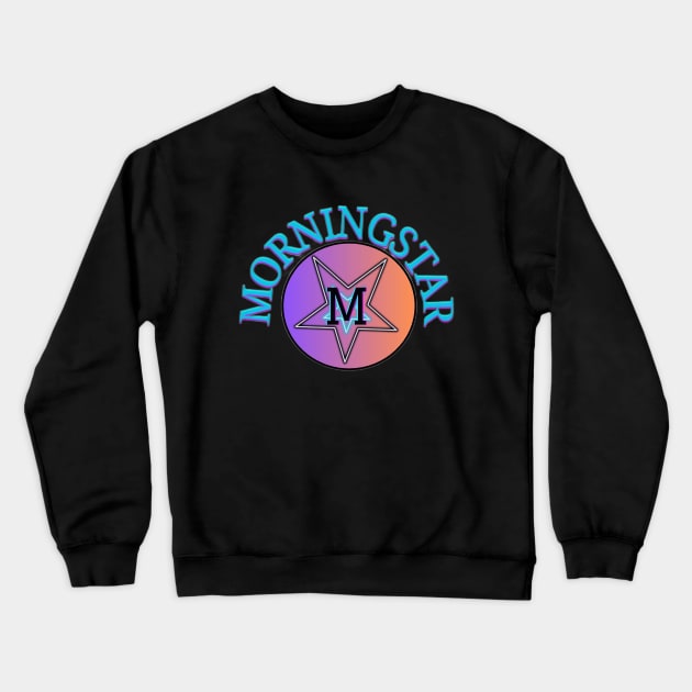 Mornongstar Artist Logo Crewneck Sweatshirt by Erik Morningstar 